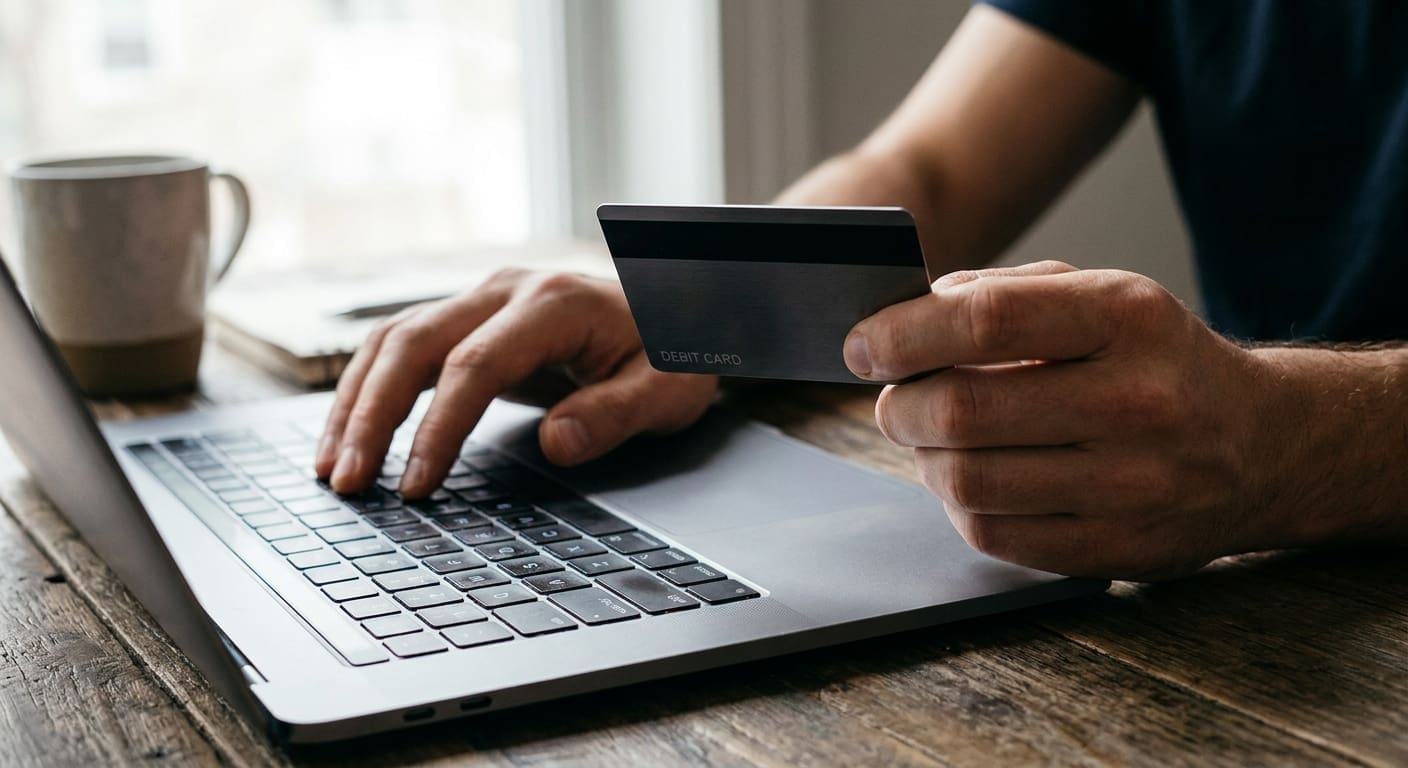 Setting up early direct deposit online